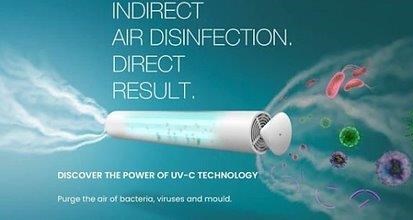 UV-C Luchtdesinfectie